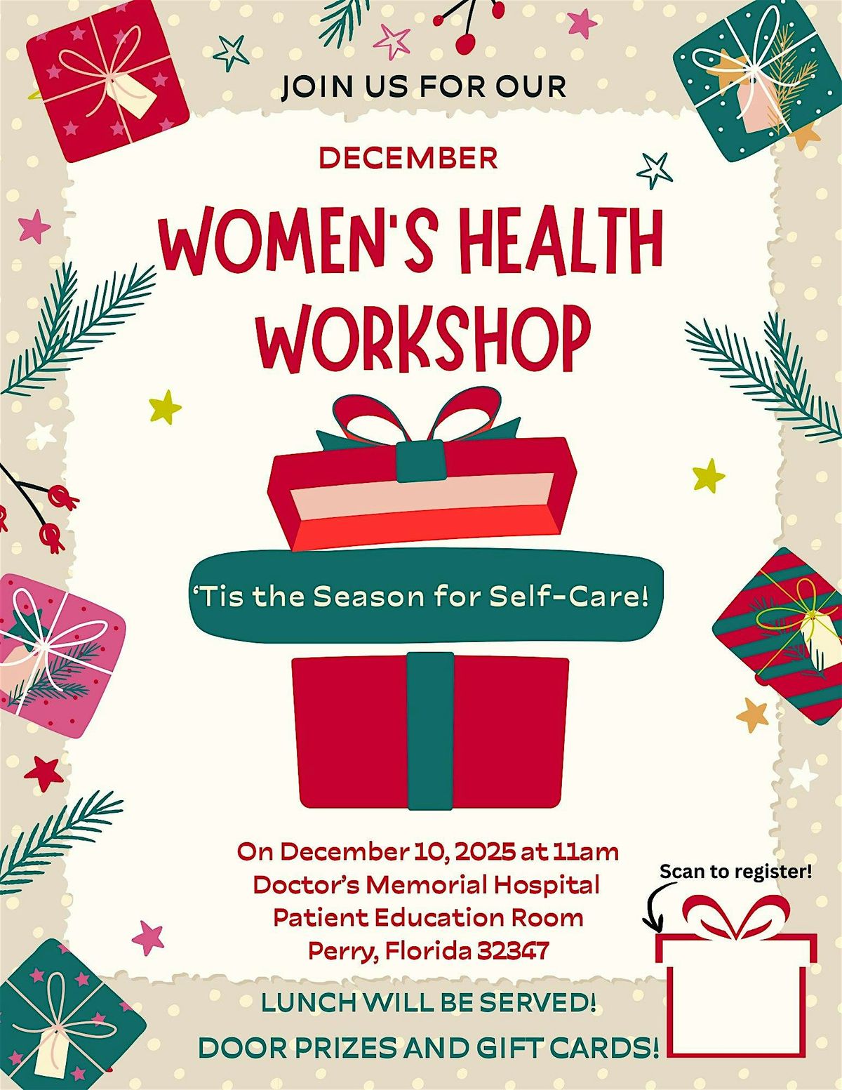 Women's Health Workshop, 10 December | Event in Perry | AllEvents
