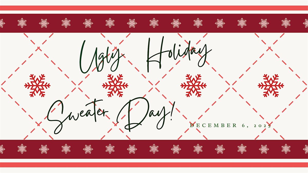 Ugly Sweater Day at The Vineyard at Hershey, 6 December | Event in Middletown | AllEvents