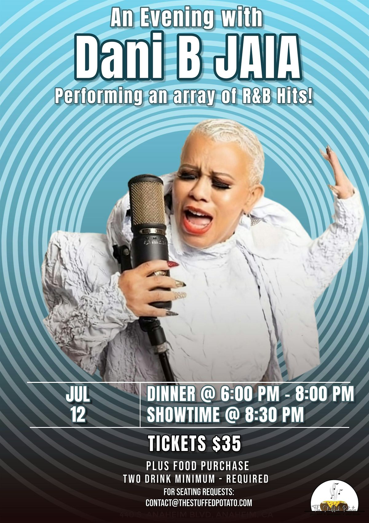 An Evening with Dani B. JAIA, 12 July | Event in Anaheim | AllEvents