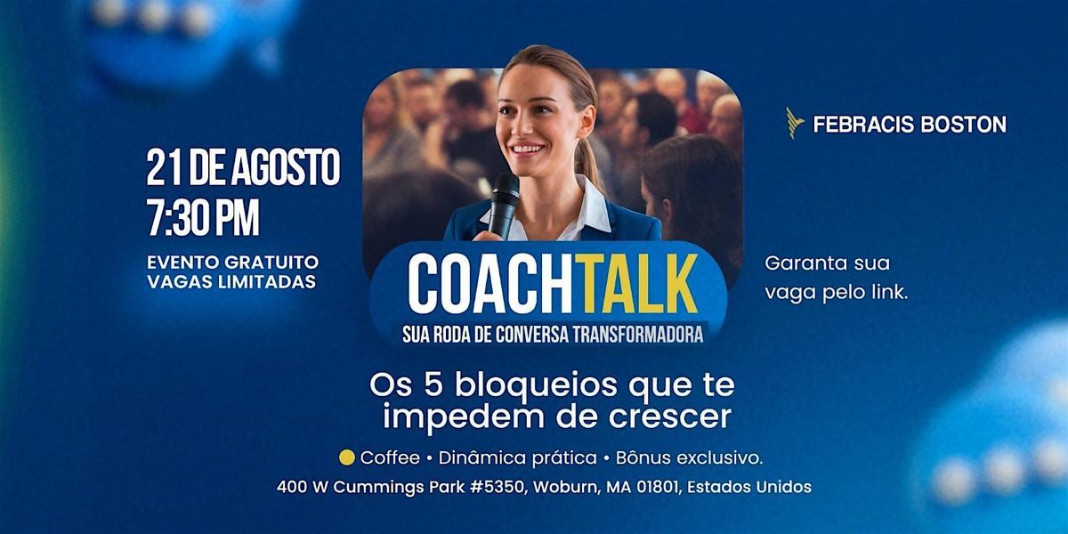 Coach Talk, 21 August | Event in Woburn | AllEvents