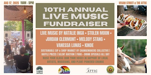 The Alice Sanctuarys 10th Annual Live Music Fundraiser, 17 August | Event in Calgary | AllEvents