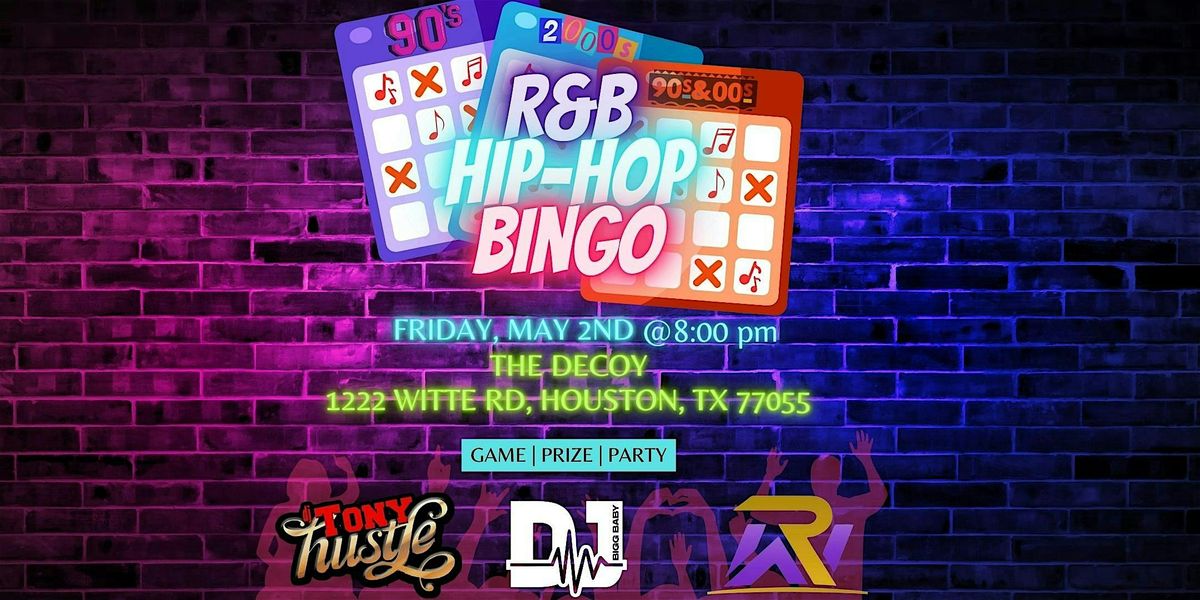 R&B Hip-Hop Bingo (Houston, TX), 2 May | Event in Houston | AllEvents