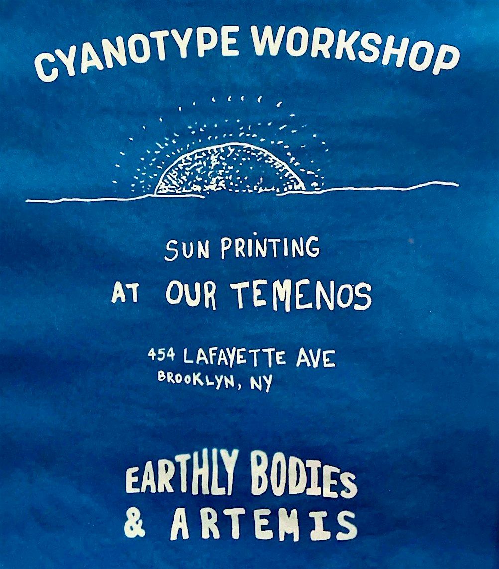 Artemis: Cyanotype workshop, 27 July | Event in Brooklyn | AllEvents