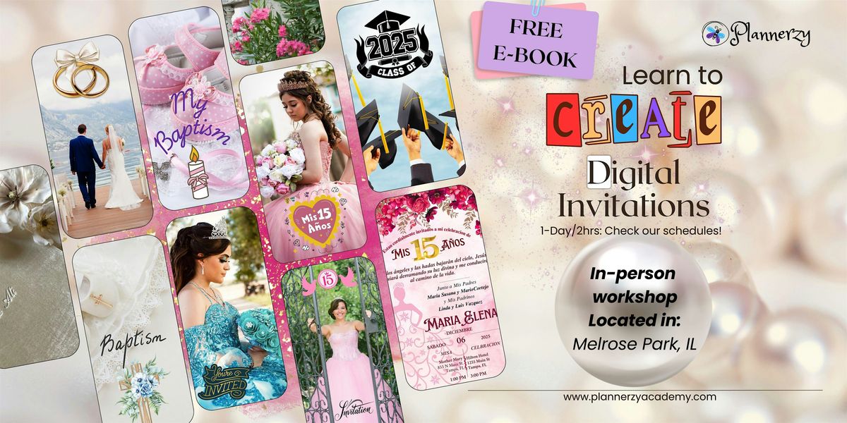 Digital Invitations with Canva, 24 May | Event in Melrose Park | AllEvents