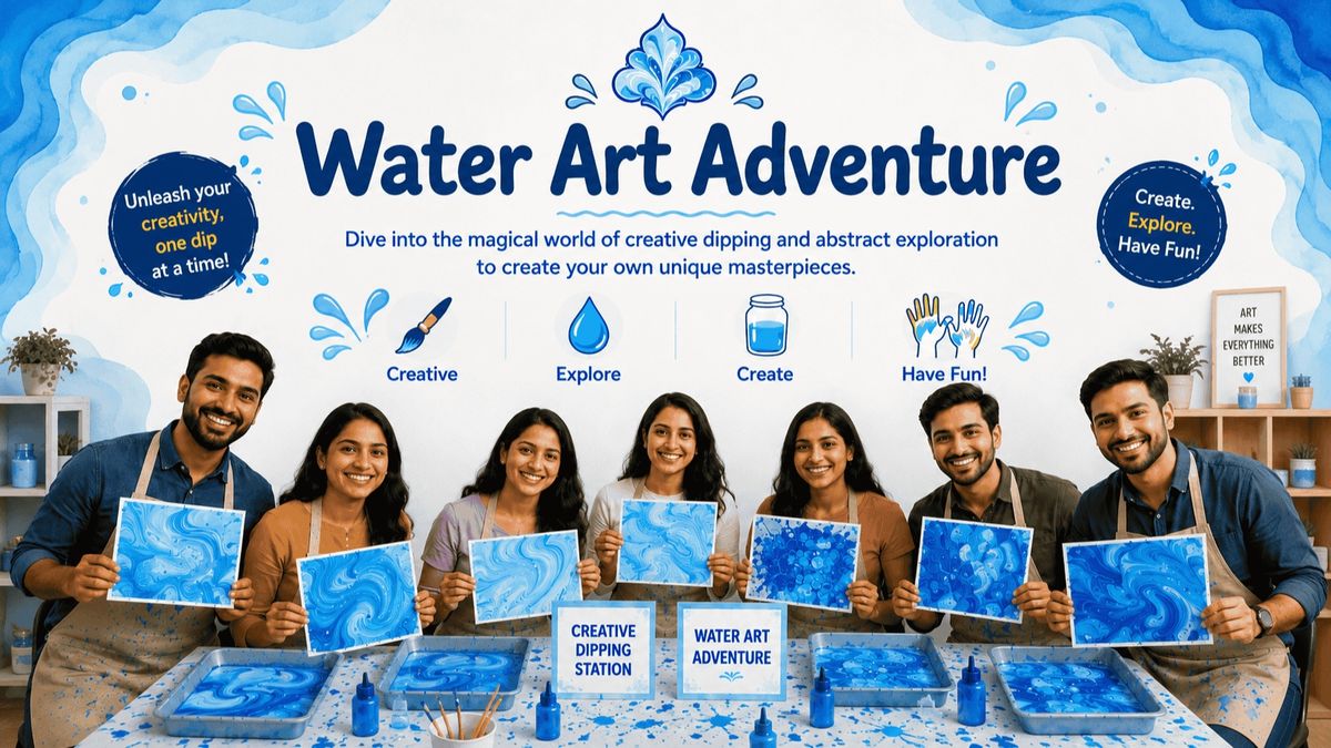 Water Marbling & Fluid Art