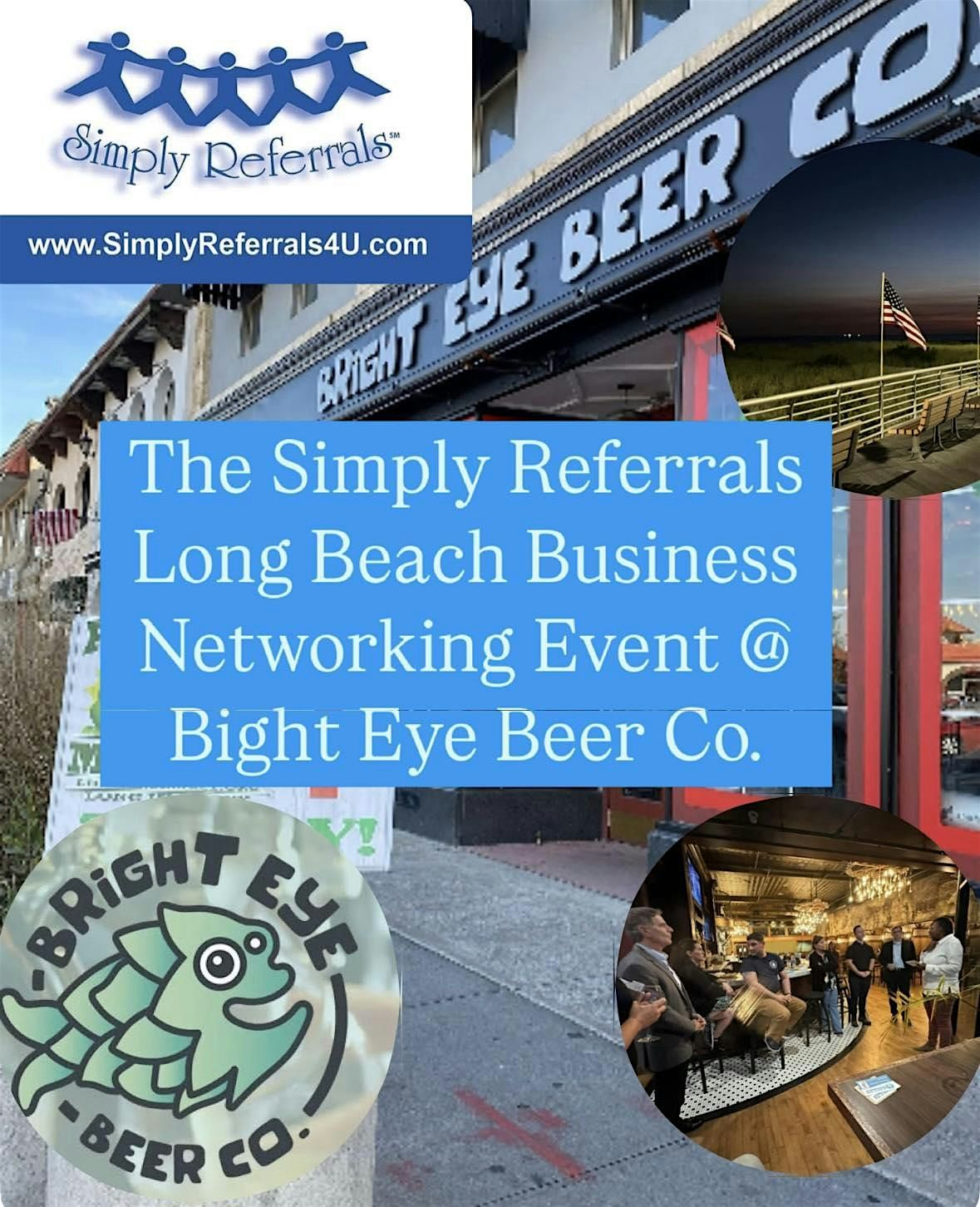 Simply Referrals Long Beach Business Networking Event @Bright Eye Beer Co., 19 August | Event in Long Beach