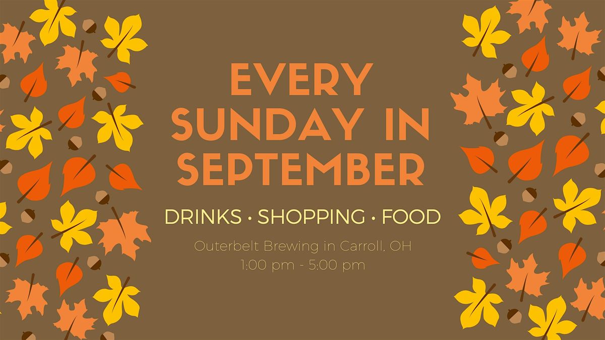 Sunday Sip and Shop at Outerbelt Brewing, 21 September | Event in Carroll | AllEvents