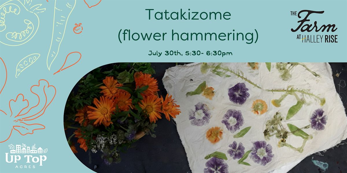 Tatakizome (Flower Hammering), 30 July | Event in Reston | AllEvents