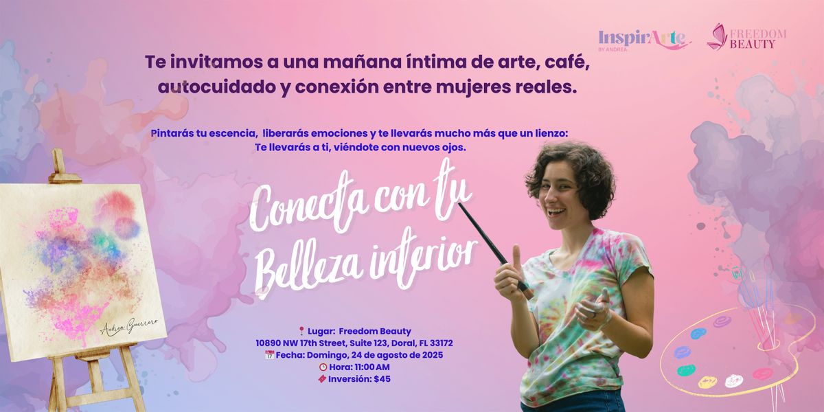 Conecta con tu Belleza Interior: Un Evento de Pintura y Relajación, 24 August | Event in Doral | AllEvents