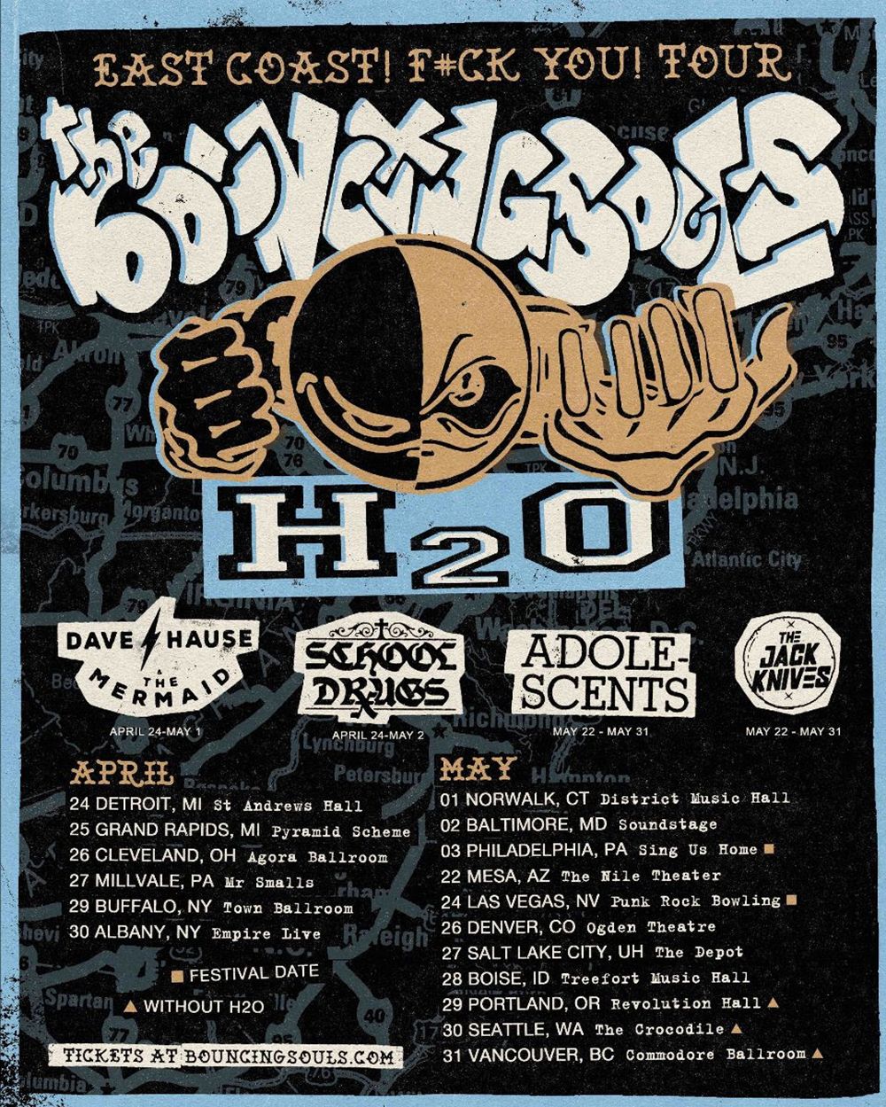 The Bouncing Souls, 30 May | Event in Vancouver | AllEvents