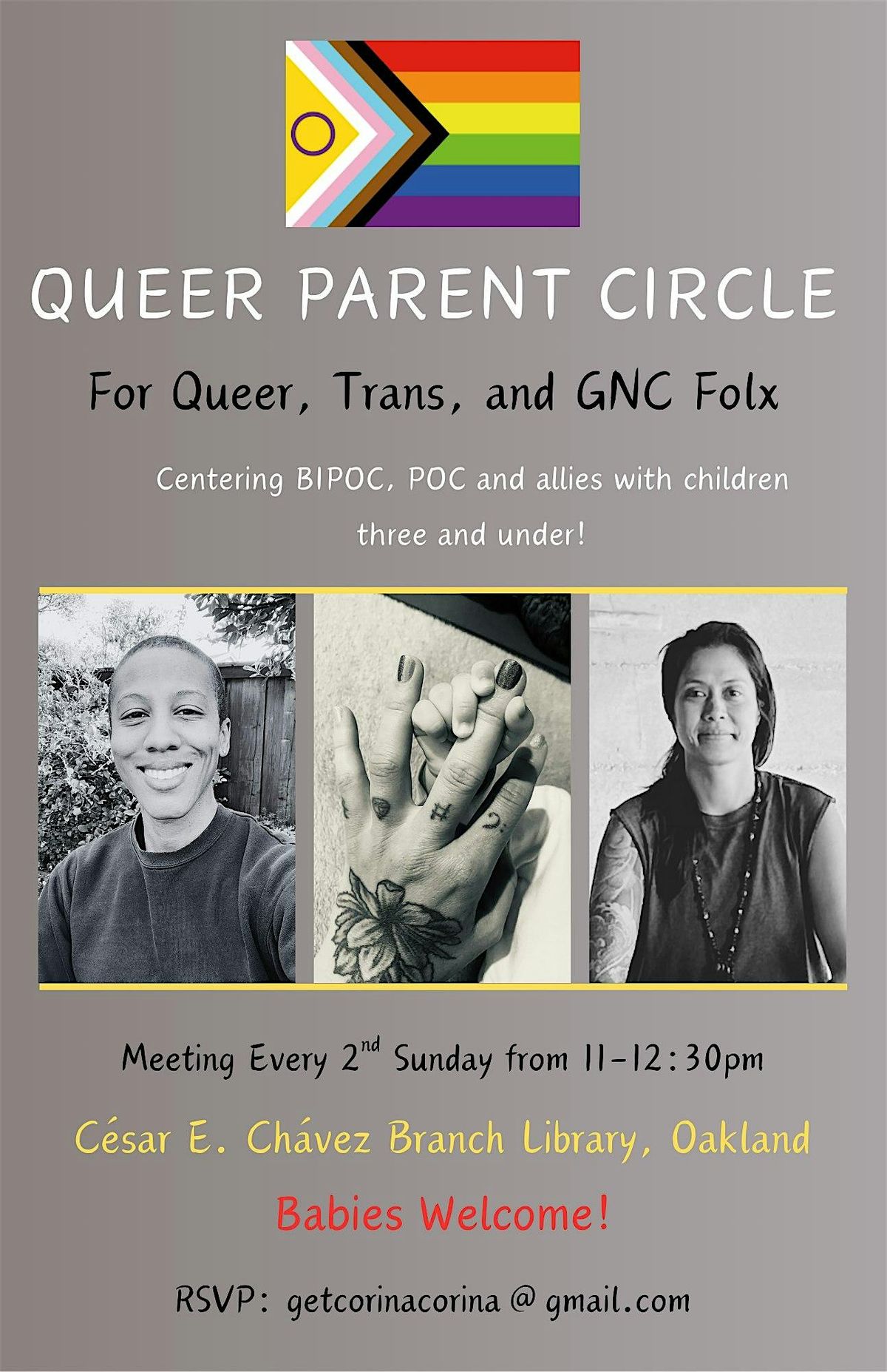 New Parent Circle For Queer, Trans, and GNB Folx of All Genders (MAY), 11 May | Event in Oakland | AllEvents