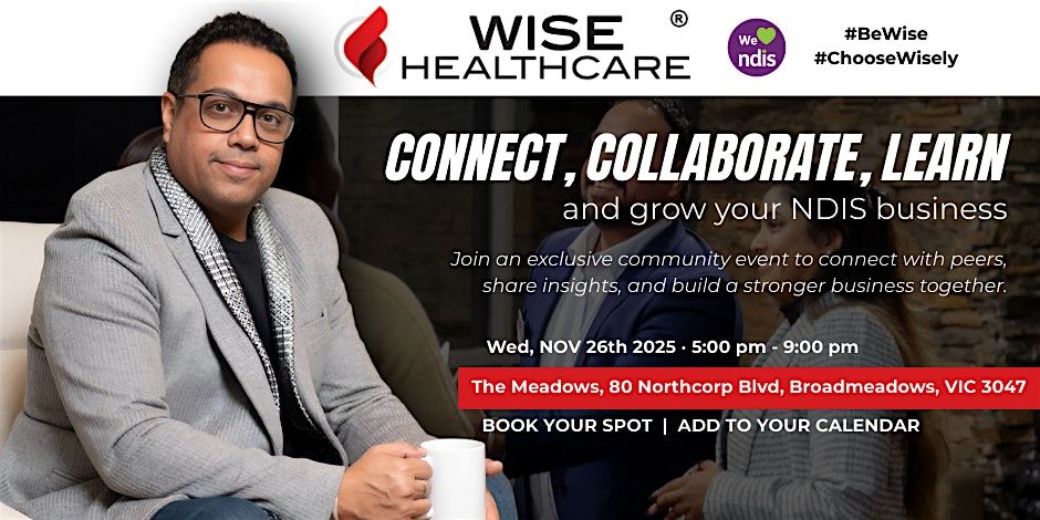 Broadmeadows VIC - NDIS Collaboration, Networking & Knowledge Exchange, 26 November | Event in Broadmeadows