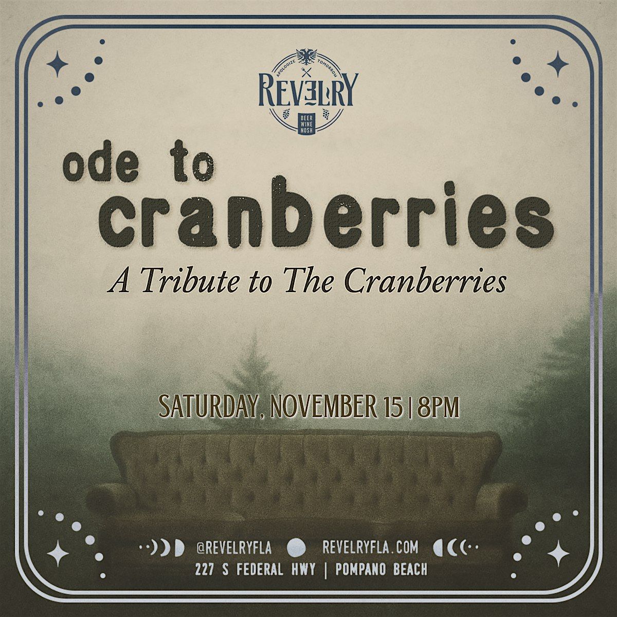 Ode to The Cranberries - Tribute Show, 15 November | Event in Pompano Beach | AllEvents