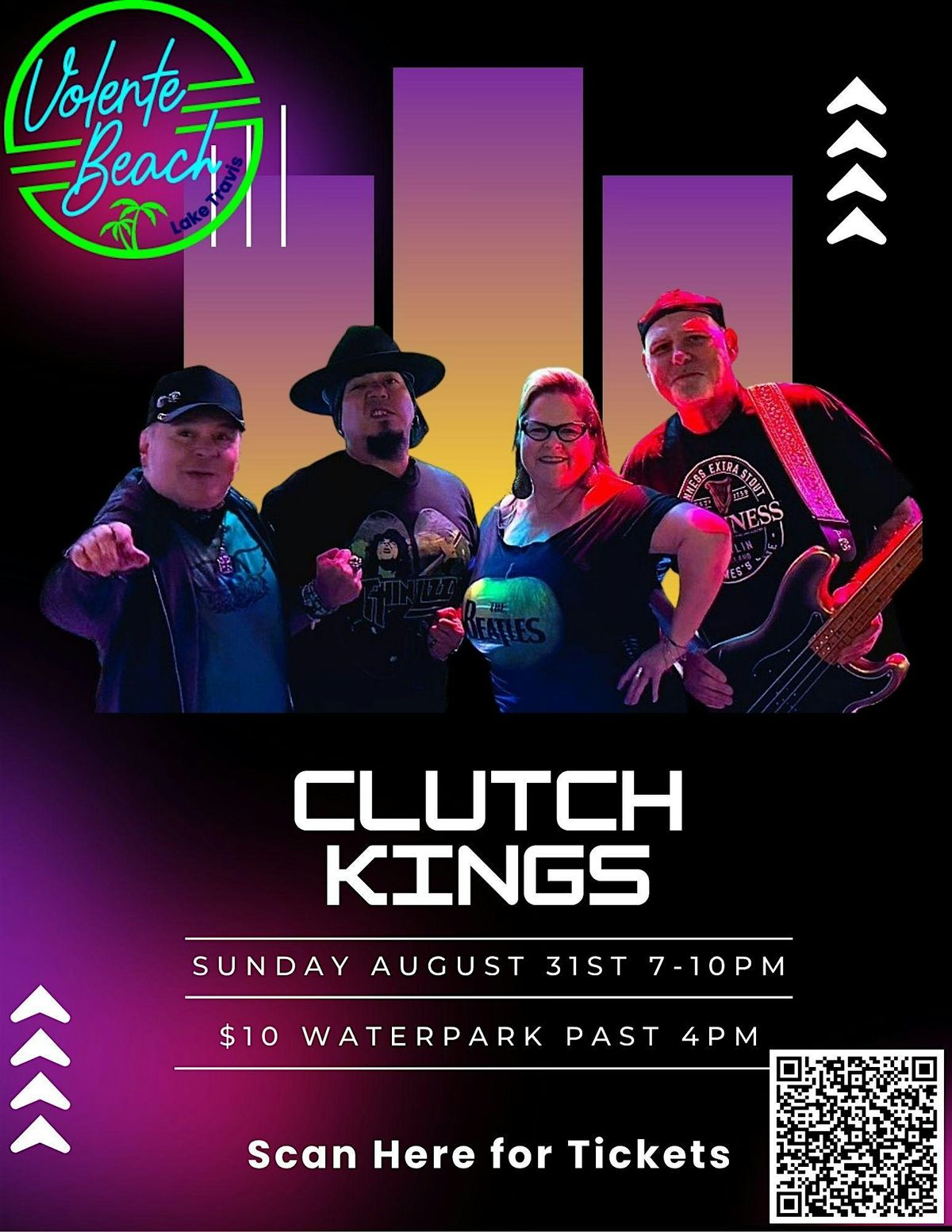 Clutch Kings during our LABOR DAY WEEKEND EXTRAVAGANZA!, 31 August | Event in Leander | AllEvents