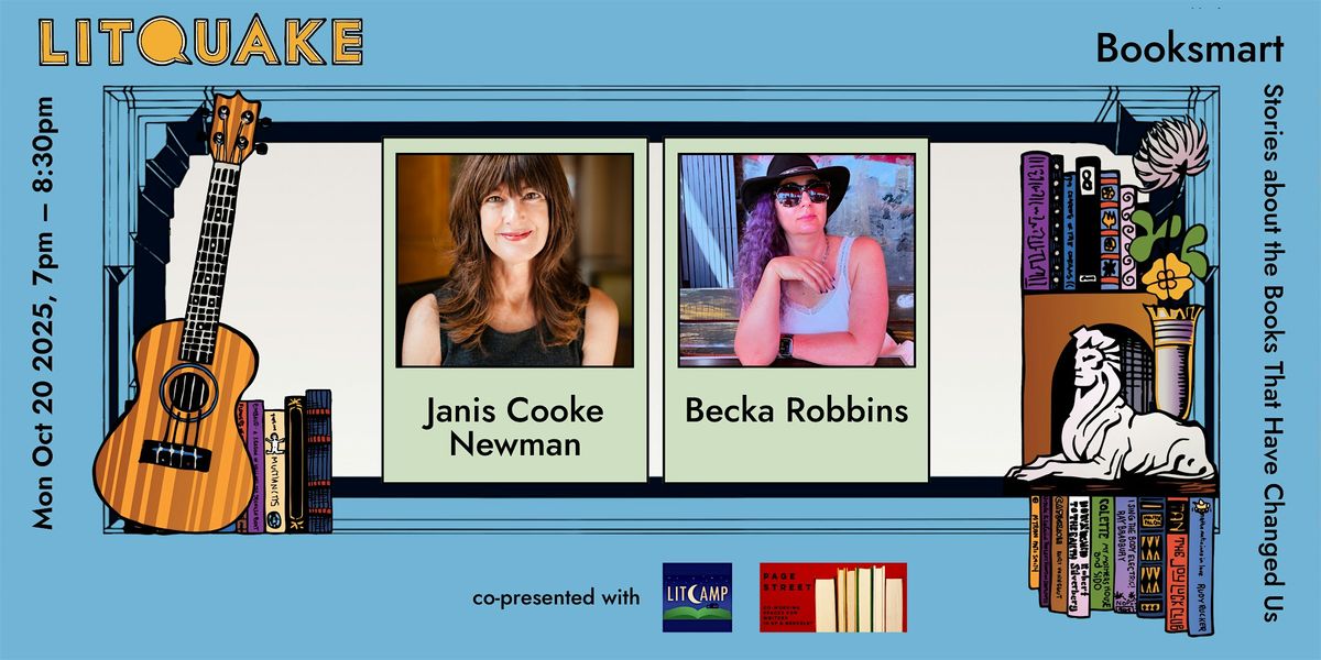 Booksmart: Stories about the Books That Have Changed Us, 20 October | Event in San Francisco | AllEvents