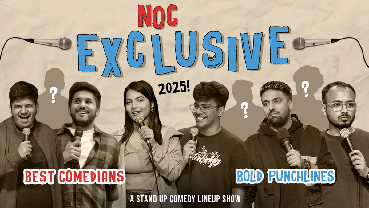 NOC Exclusive: A Standup Comedy Lineup Show, 17 July | Event in Gurgaon | AllEvents