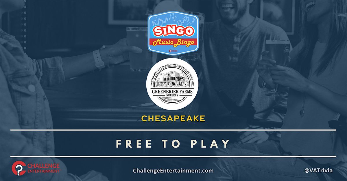 Weekly SINGO Bingo Nights at The Hive Bar & Grill @ Greenbrier Farms | Event in Chesapeake | AllEvents