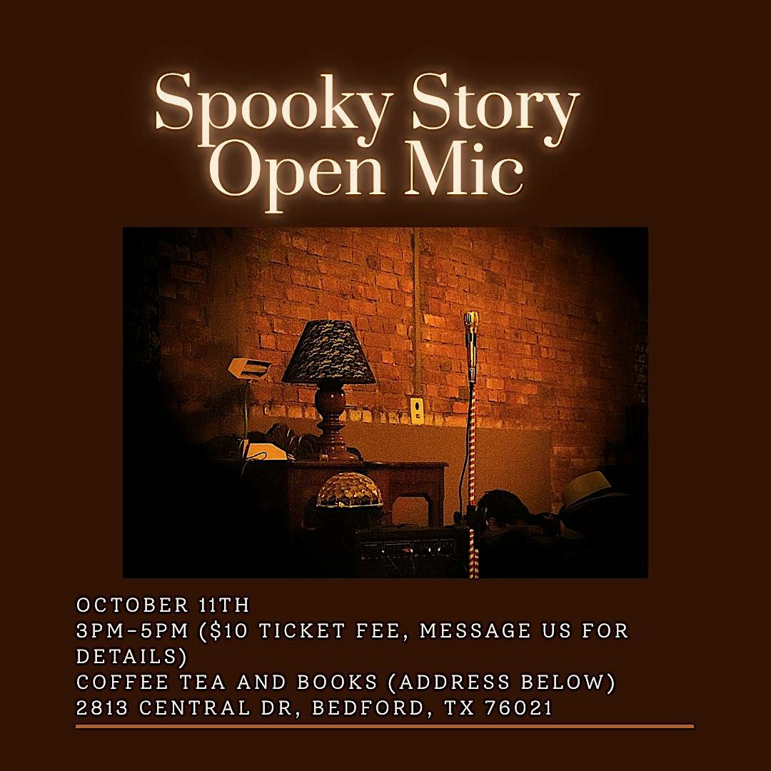 Spooky Story Open Mic, 11 October | Event in Bedford | AllEvents