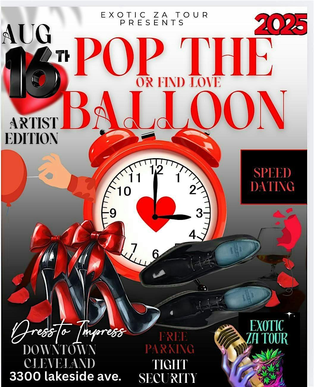 POP THE BALLOON OR FIND LUV, 16 August | Event in Cleveland | AllEvents