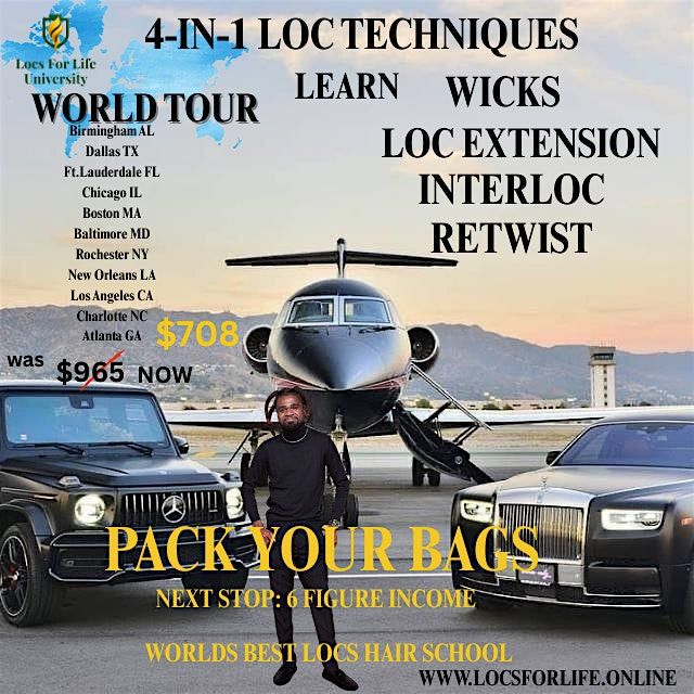 World Tour Loc Techniques Birmingham AL AUG 31-SEP 1 2025 LOC COURSE, 31 August | Event in Birmingham | AllEvents