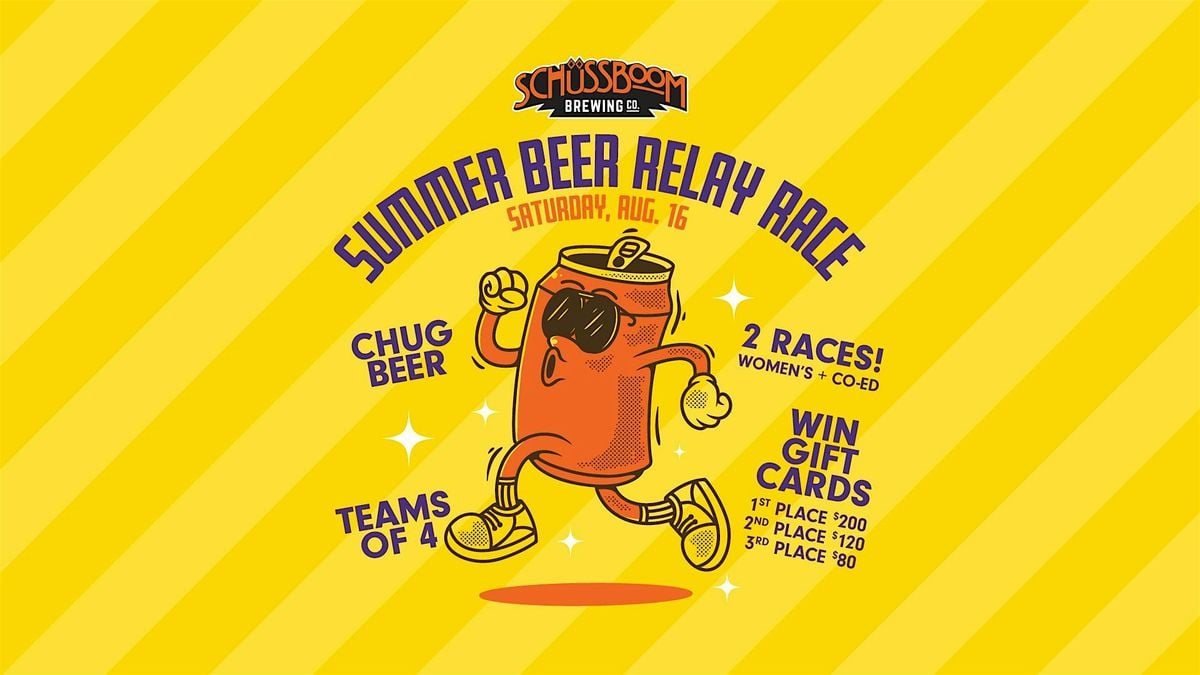 Schussboom's Summer Beer Relay Run, 16 August | Event in Reno | AllEvents