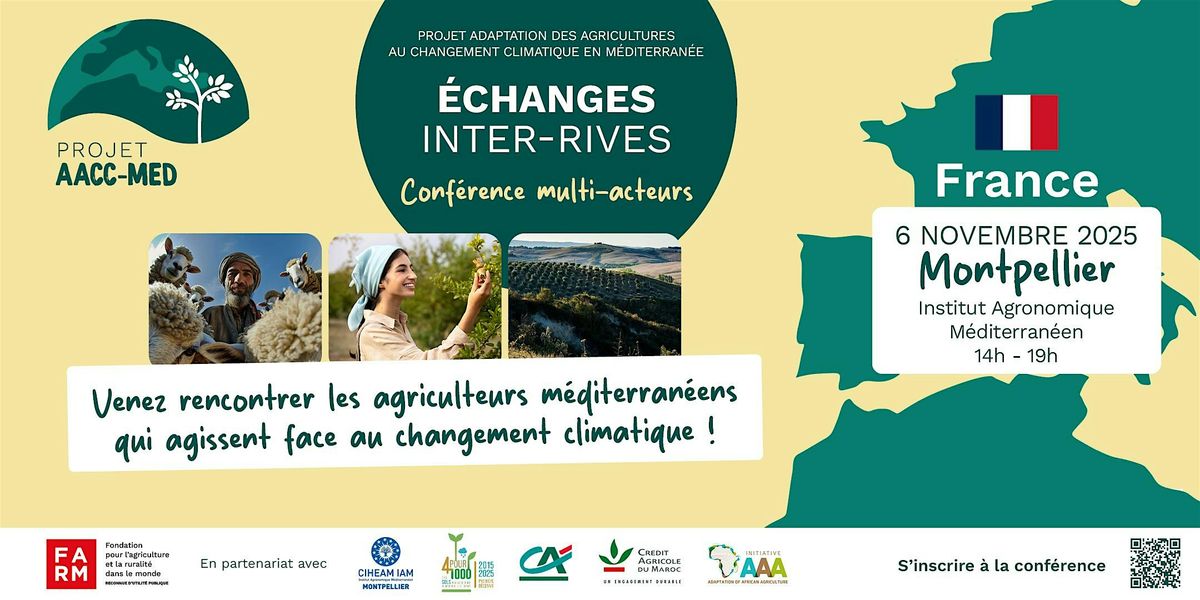 Conférence multi-acteurs #AACC-Med, 6 November | Event in Montpellier | AllEvents