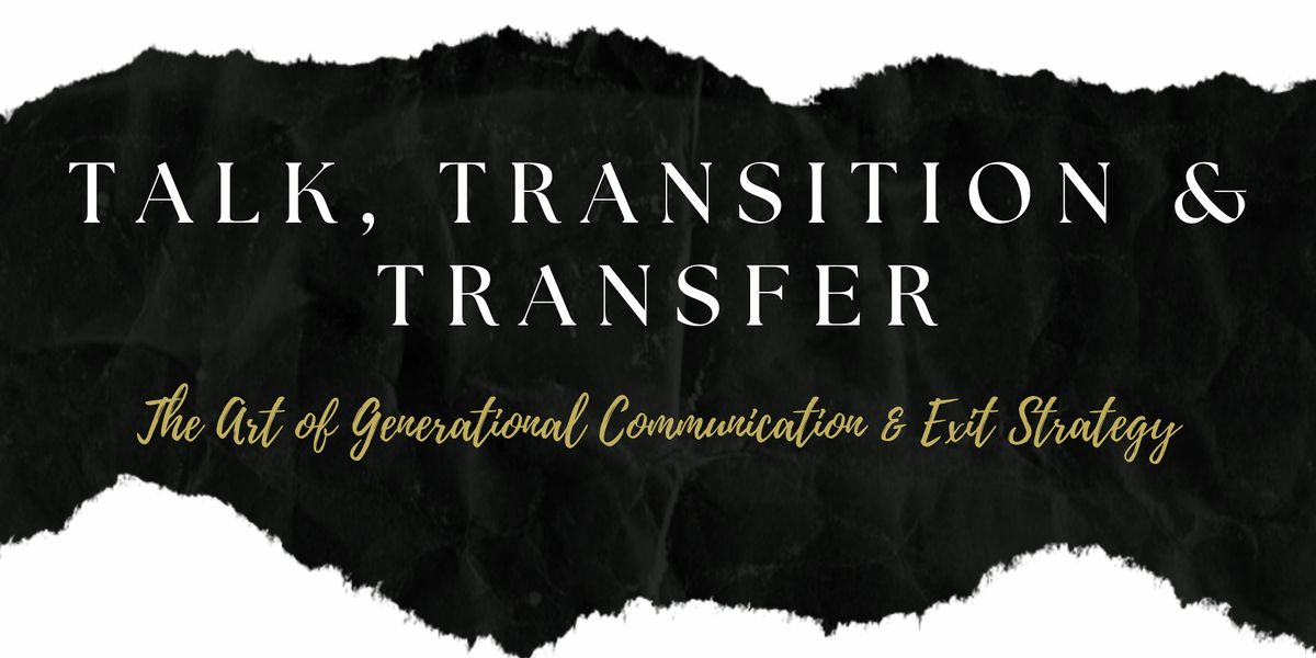 "Talk, Transition & Transfer", 23 September | Event in Spokane | AllEvents