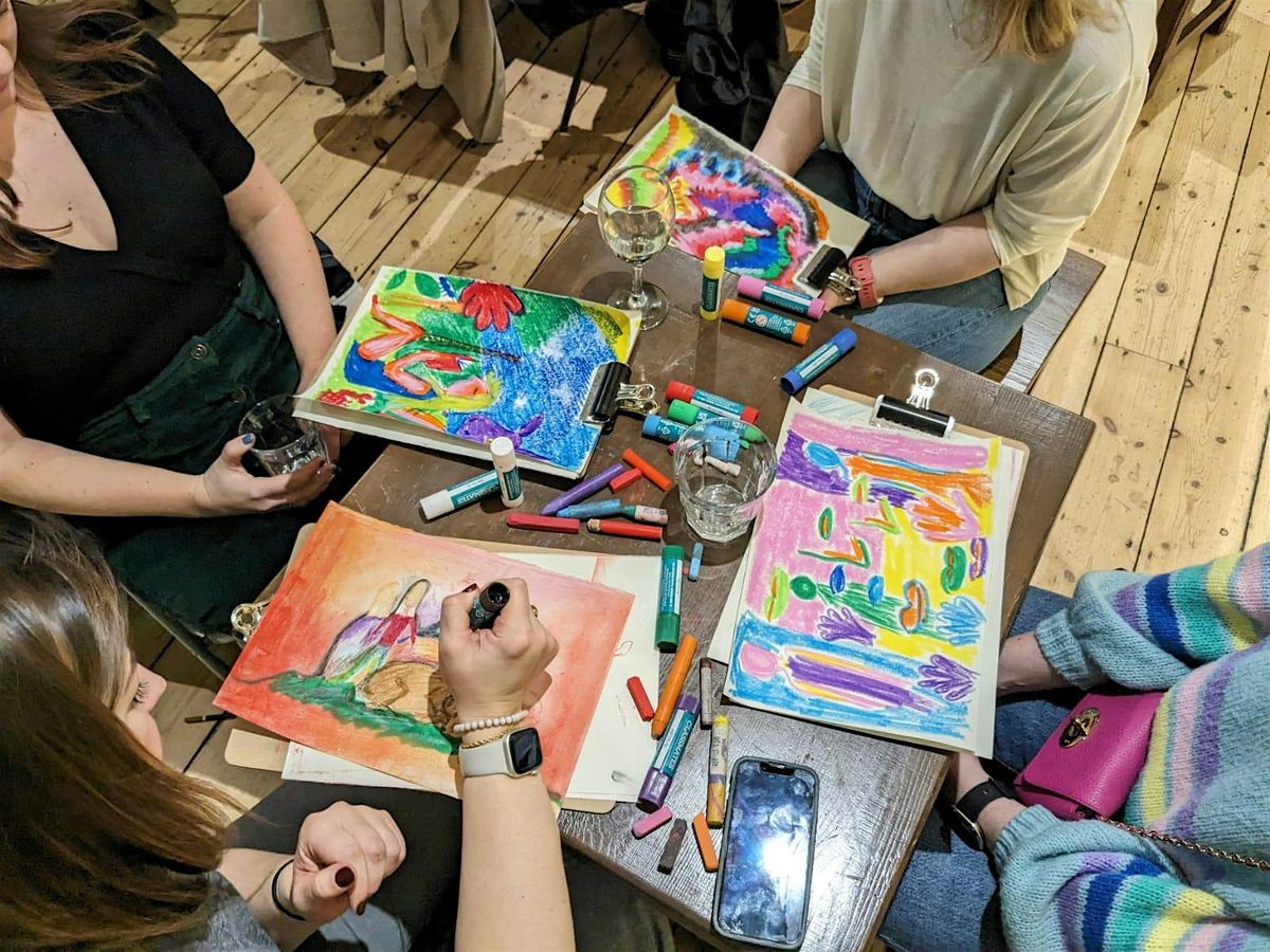 December's Letchworth Late: Drink & Draw with Alexa Loy, 11 December | Event in Letchworth Garden City