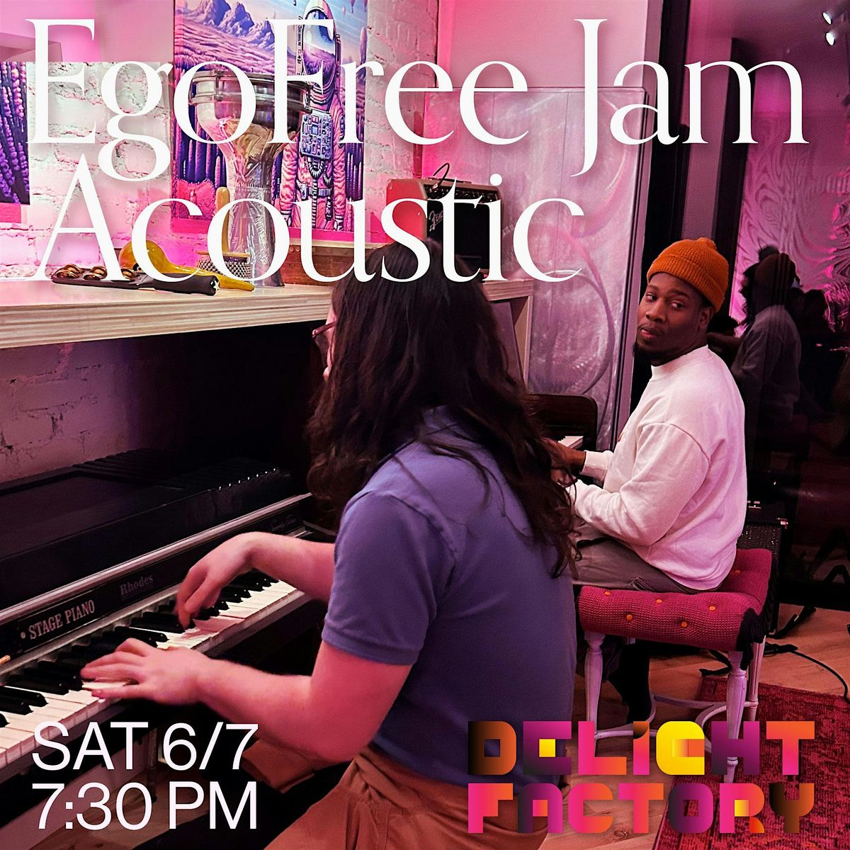 Ego Free Jam Acoustic, 7 June | Event in Brooklyn | AllEvents