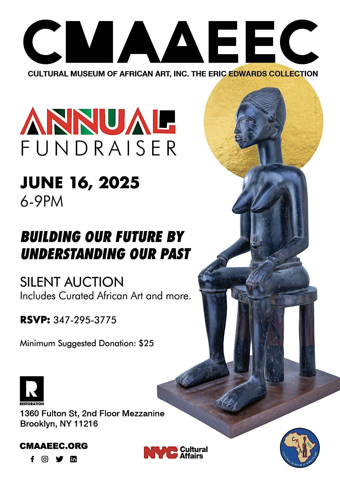 CMAAEEC Annual Fundraiser Monday, June 16, 6-9PM, 16 June | Event in Brooklyn | AllEvents