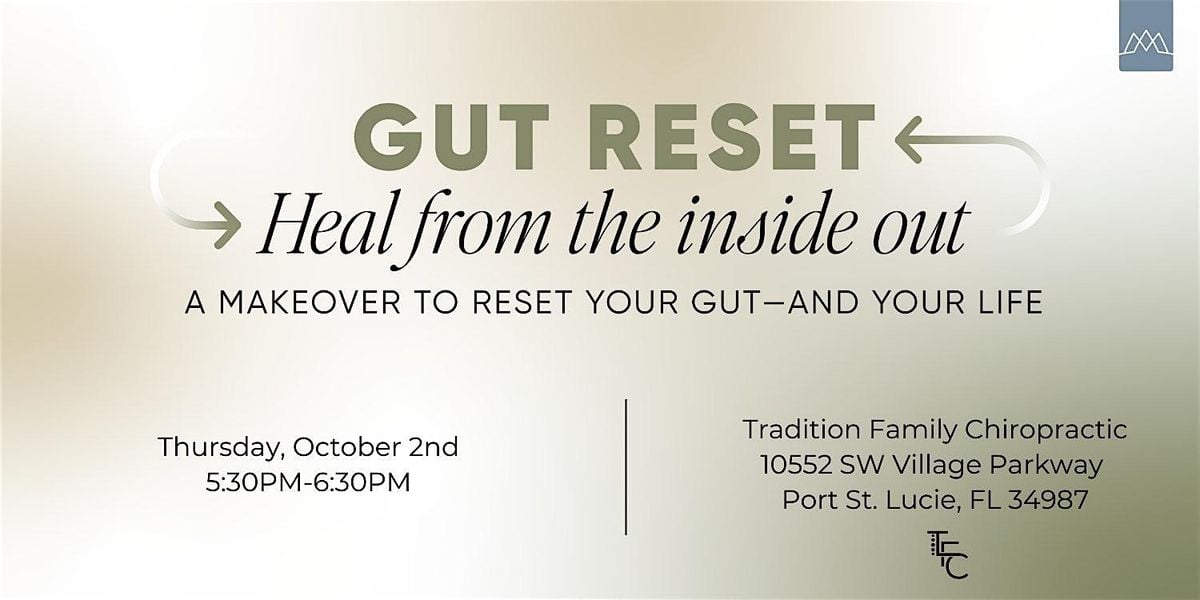 Gut Reset, 2 October | Event in Port St. Lucie | AllEvents