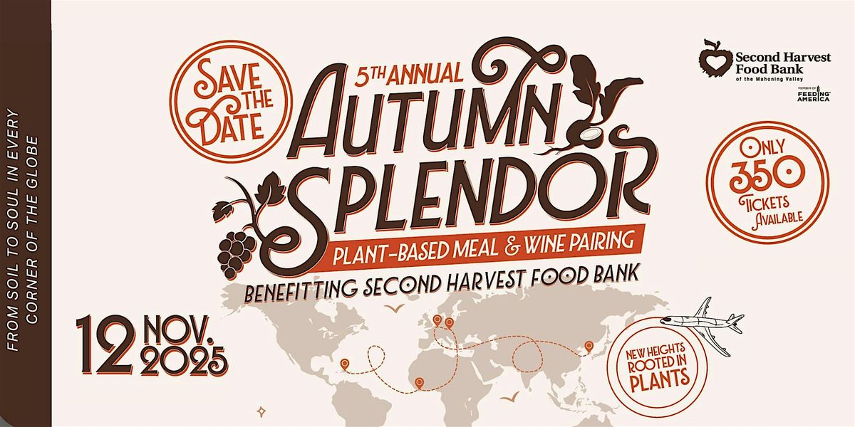 Autumn Splendor Plant-Based Dinner and Wine Pairing 2025, 12 November | Event in Niles | AllEvents