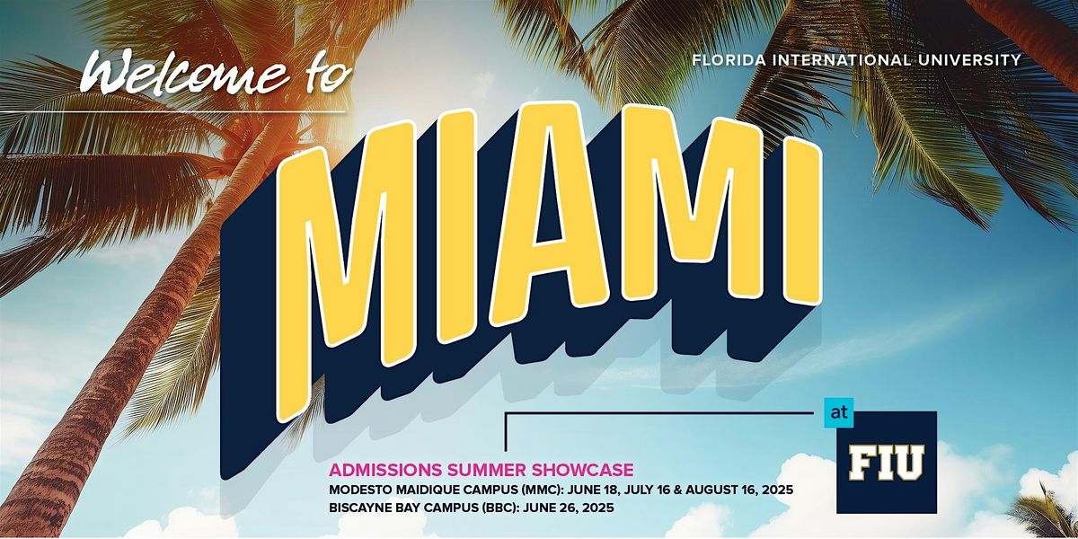 FIU Summer Showcase at MMC, 16 July | Event in Miami | AllEvents