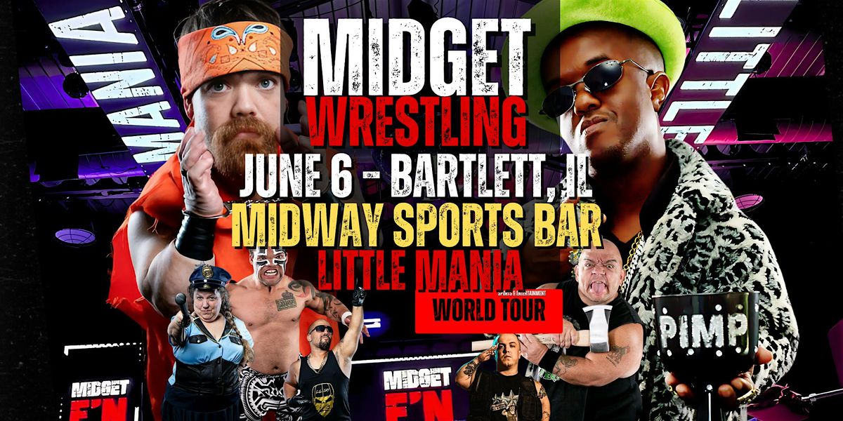 Little Mania Midget Wrestling – Bartlett, IL – June 6, 2025 – Buy Now, 6 June | Event in Bartlett | AllEvents