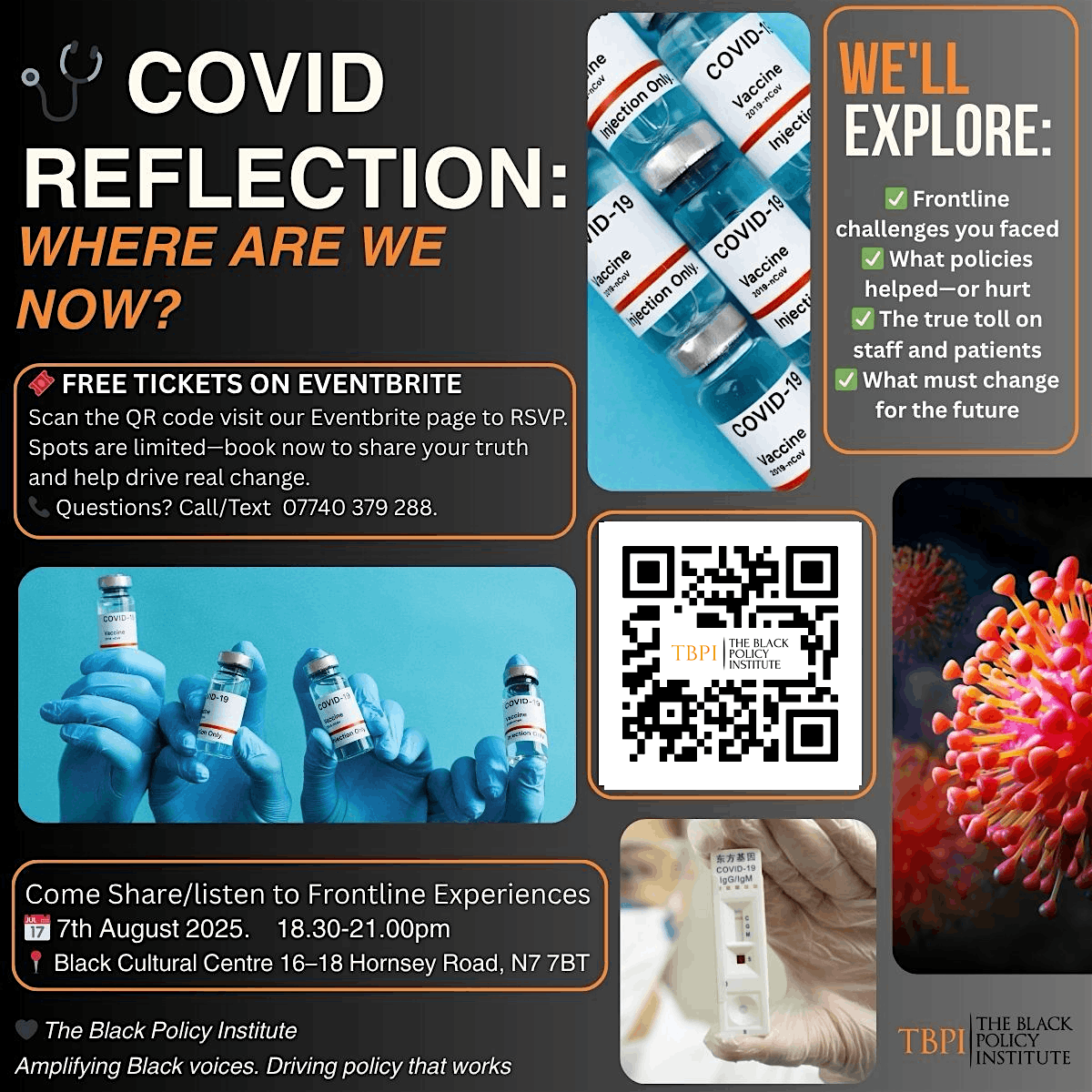 COVID Reflection: Where Are We Now?, 7 August | Event in London | AllEvents