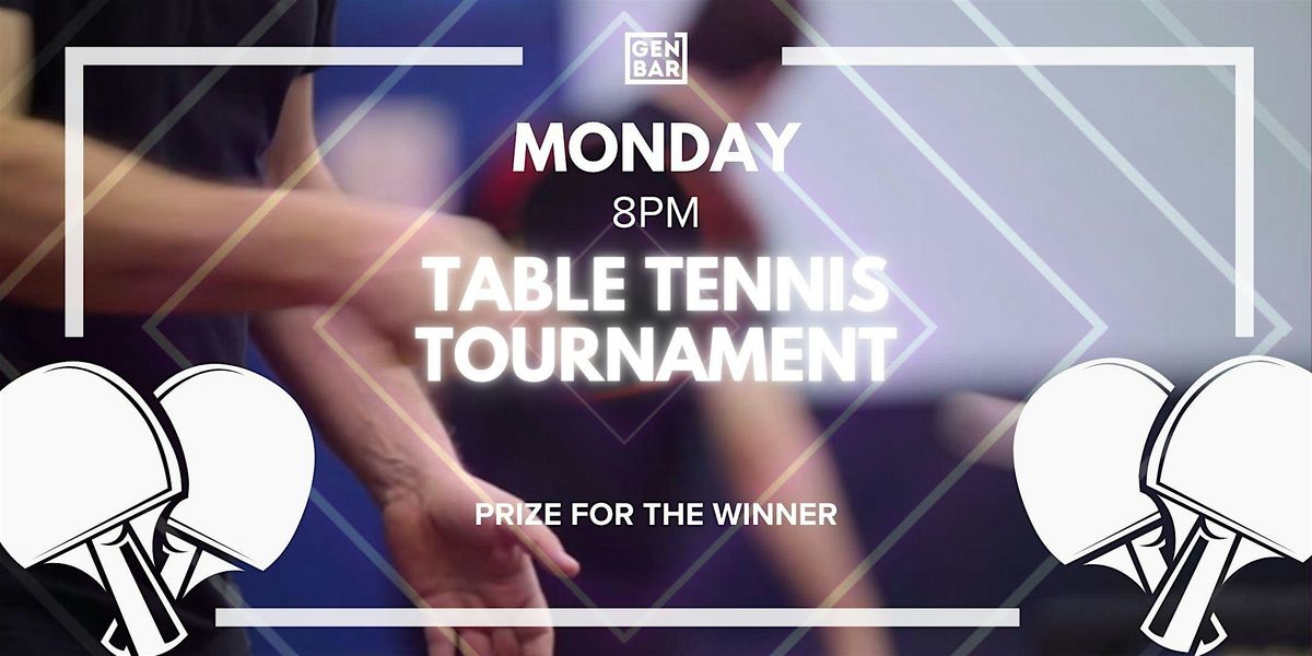 Table Tennis Tournament | Event in Dublin | AllEvents