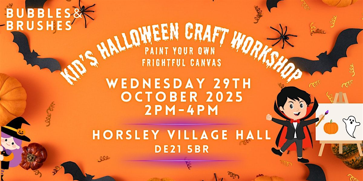 Kids Halloween Craft Workshop, 29 October | Event in Horsley | AllEvents