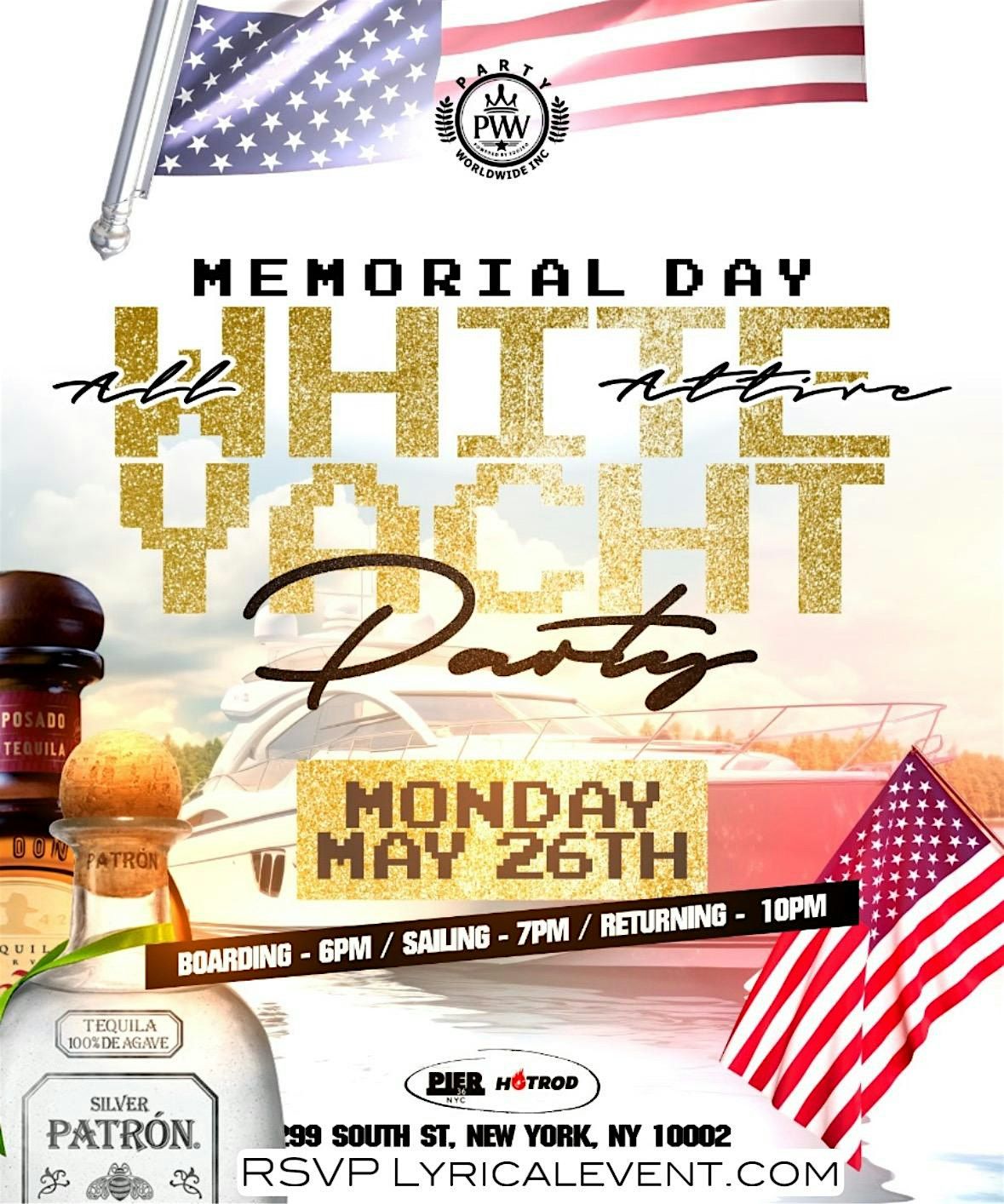 All White Memorial Day Party Cruise | Event in New York | AllEvents