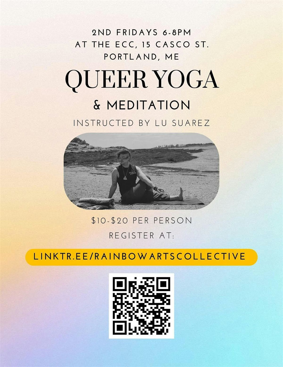 Queer Yoga and Meditation with Lu, May 9th, 9 May | Event in Portland | AllEvents
