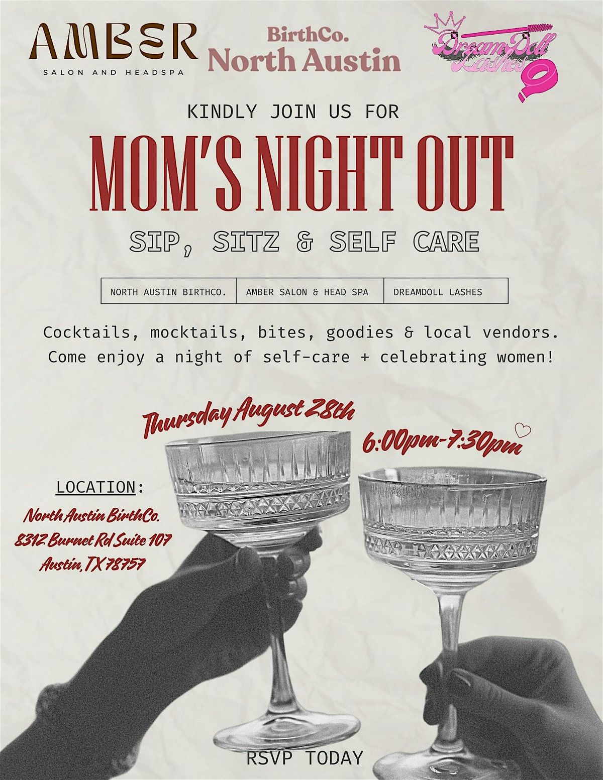 MOM'S NIGHT OUT, 28 August | Event in Austin | AllEvents