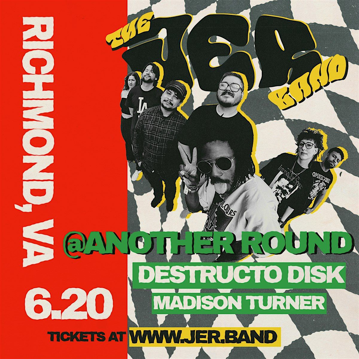 JER live at Another Round, 20 June | Event in Richmond | AllEvents