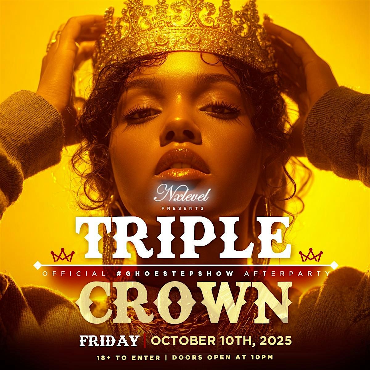 *TRIPLE CROWN* by your Favorite GREEKS | Collegiate #GHOE Stepshow Party, 10 October | Event in Greensboro
