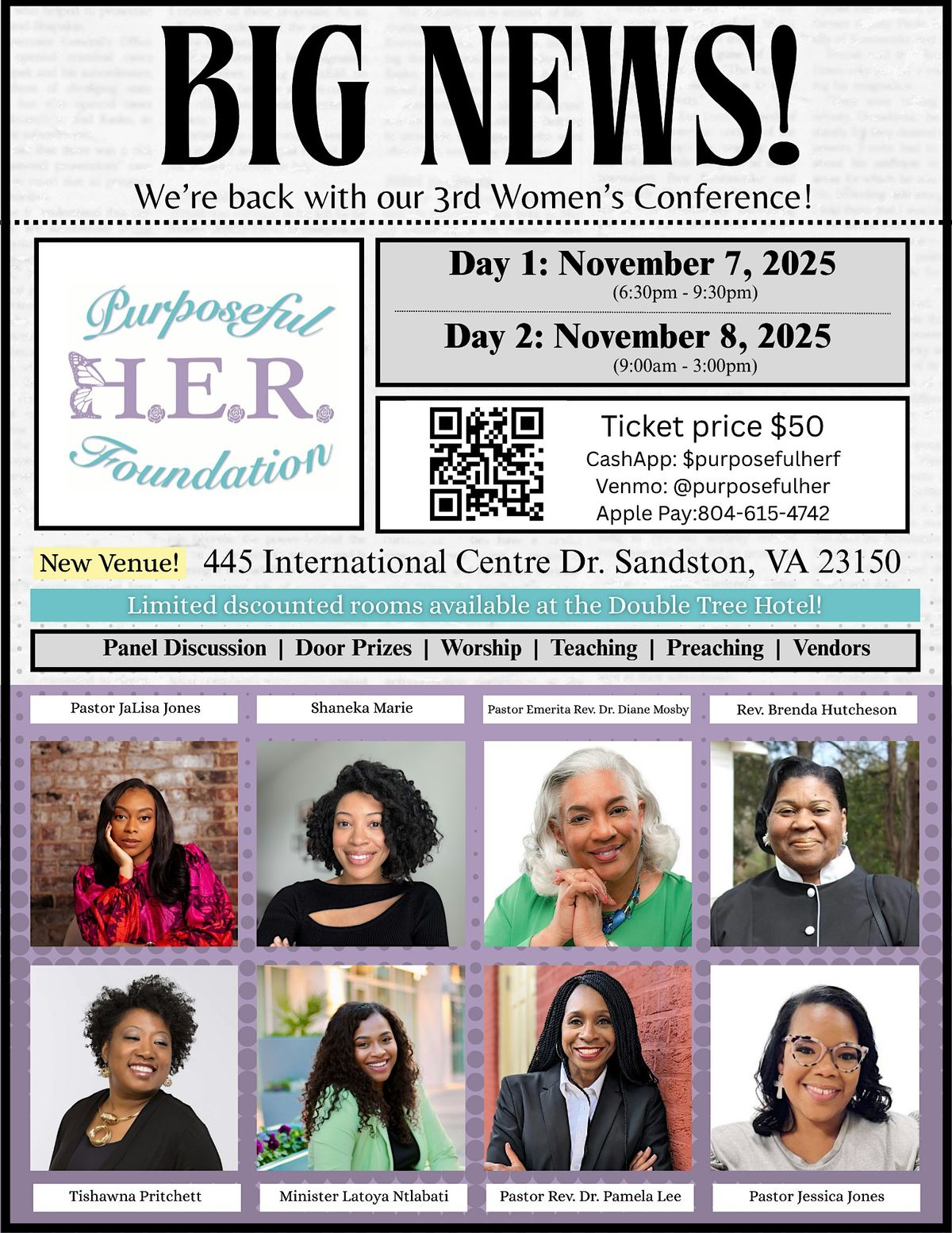 3rd Women’s Conference Go Forth: It’s Time to Come out of Hiding!, 7 November | Event in Sandston | AllEvents
