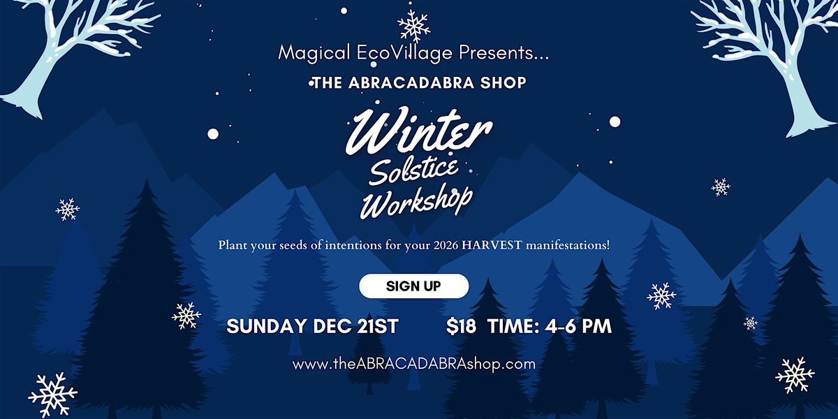 Winter Solstice Workshop, 21 December | Event in East Stroudsburg | AllEvents