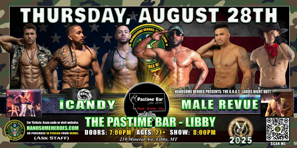 Libby, MT - iCandy Male Revue @Pastime Bar, 28 August | Event in Libby | AllEvents