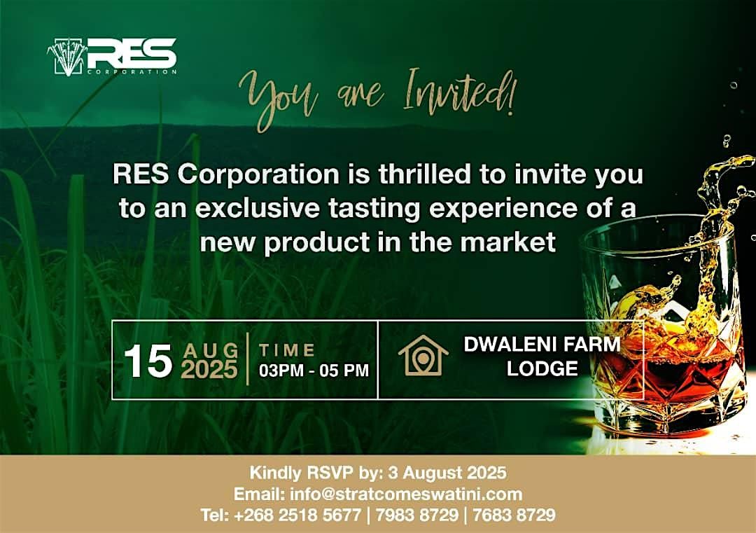 Exclusive Tasting Experience, 15 August | Event in Matsapha | AllEvents
