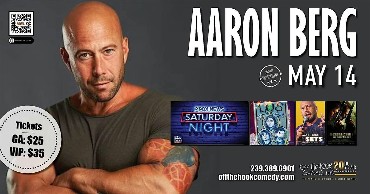 Comedian Aaron Berg Live In Naples, Florida!, 14 May | Event in Naples | AllEvents