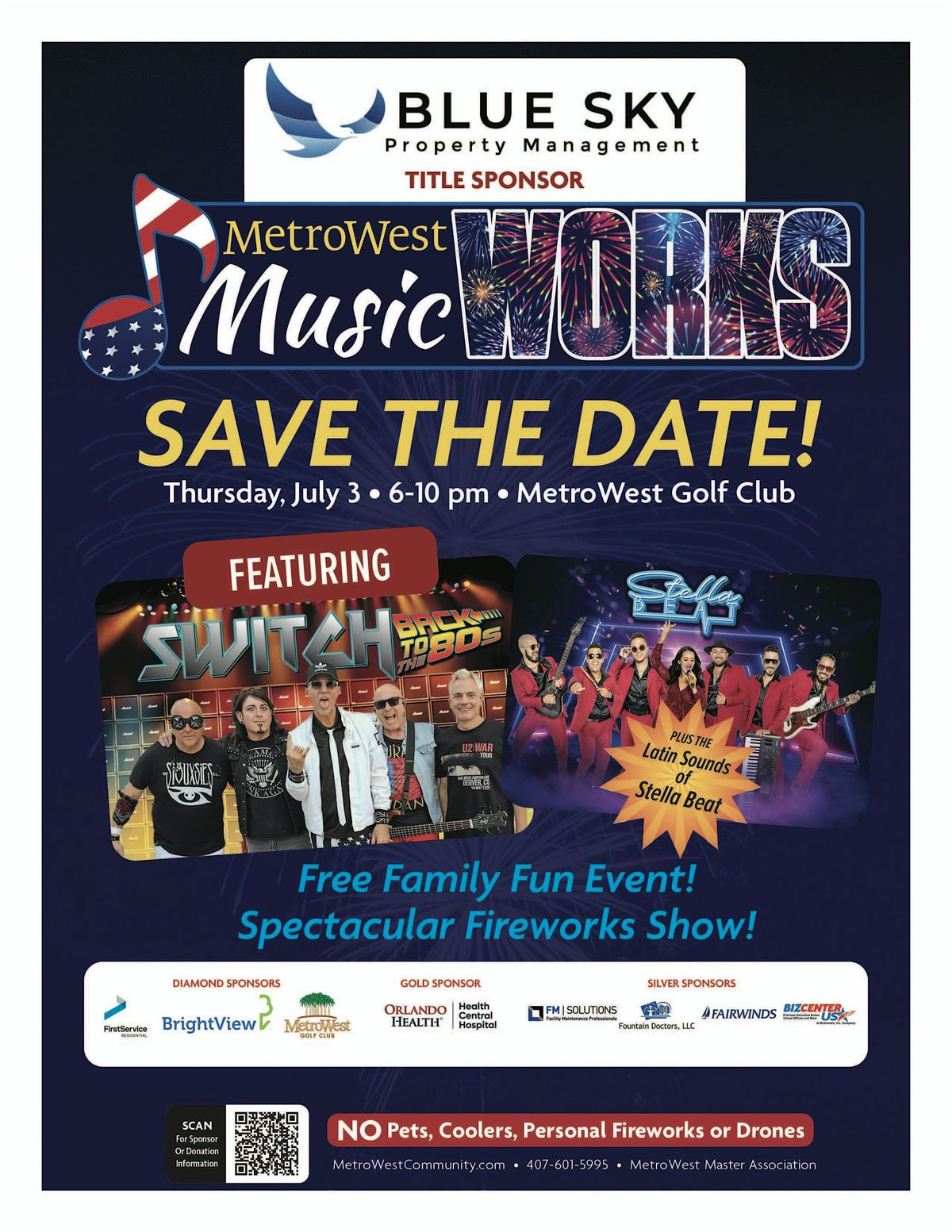 MetroWest MusicWORKS July 3 6-10pm - Call 407-601-5995 for more info, 3 July | Event in Orlando | AllEvents