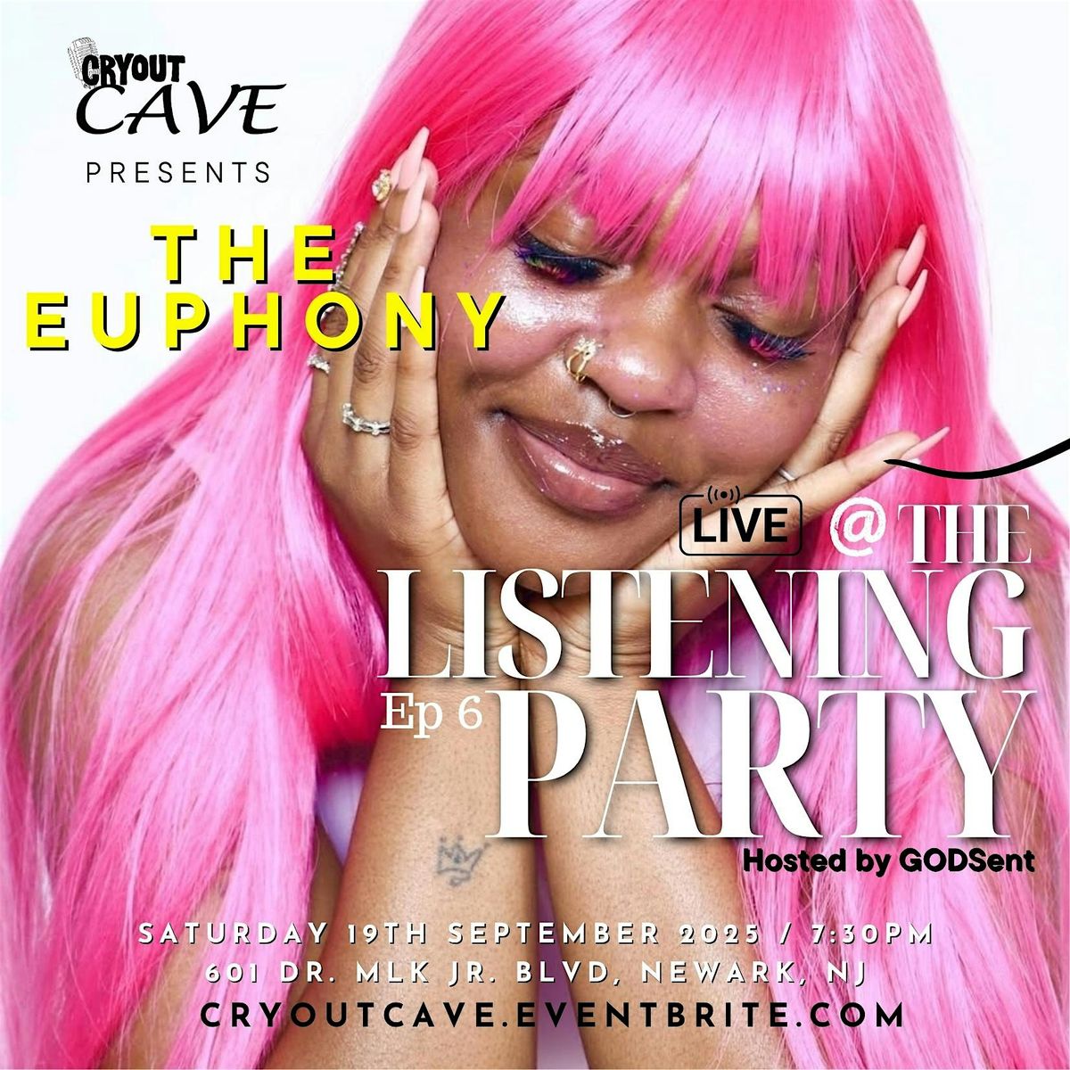 The LISTENING Party Series. Ep. 6 ft THE EUPHONY, 16 August | Event in Newark | AllEvents