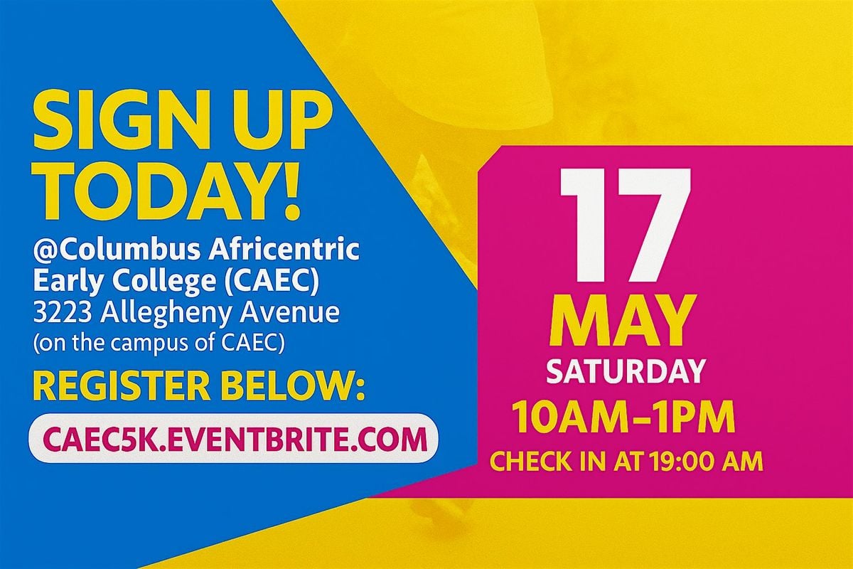 CAEC Family Fun Day and 5K, 17 May | Event in Columbus | AllEvents